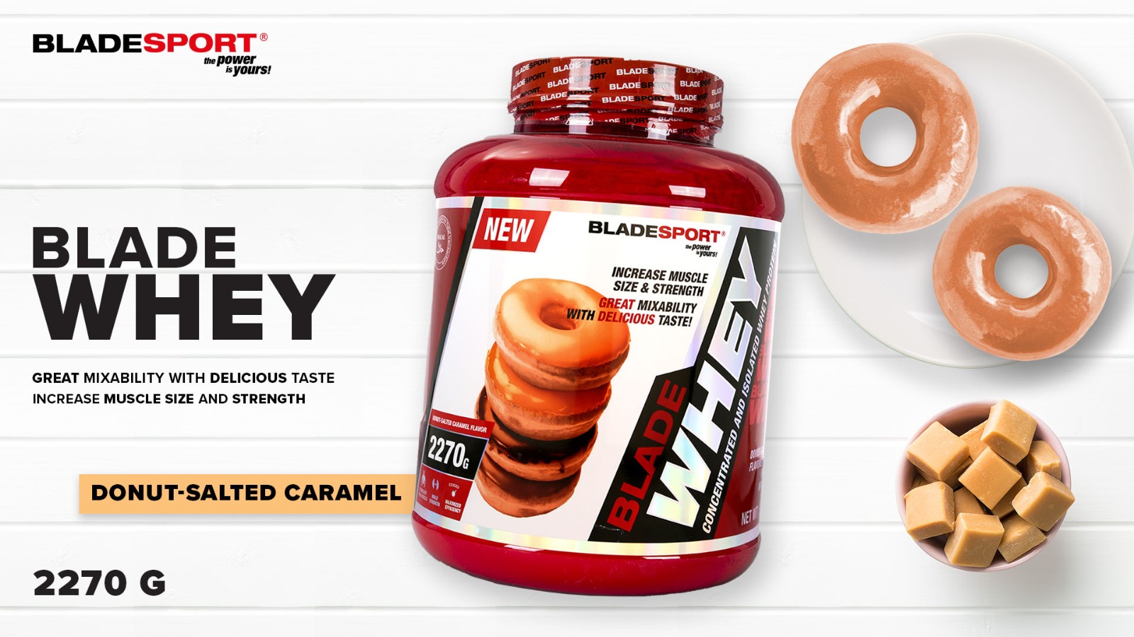blade whey donut